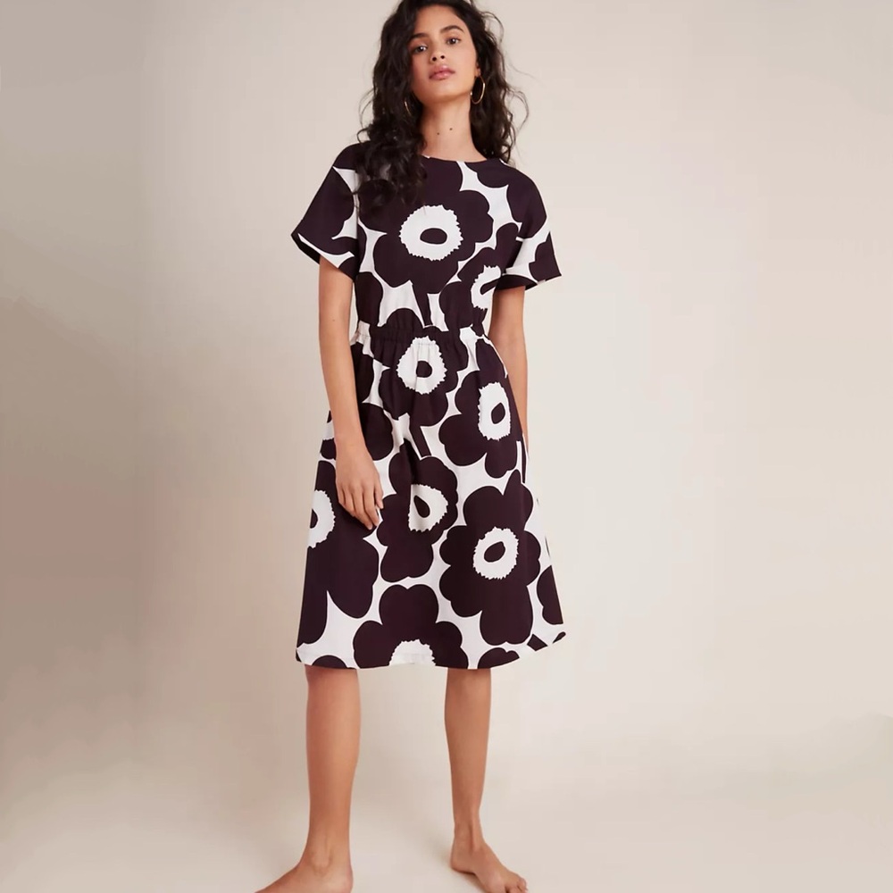 Marimekko Unikko Pirri Midi Dress - Picture 6 of 7